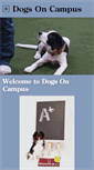 Mobile Screenshot of dogsoncampus.com
